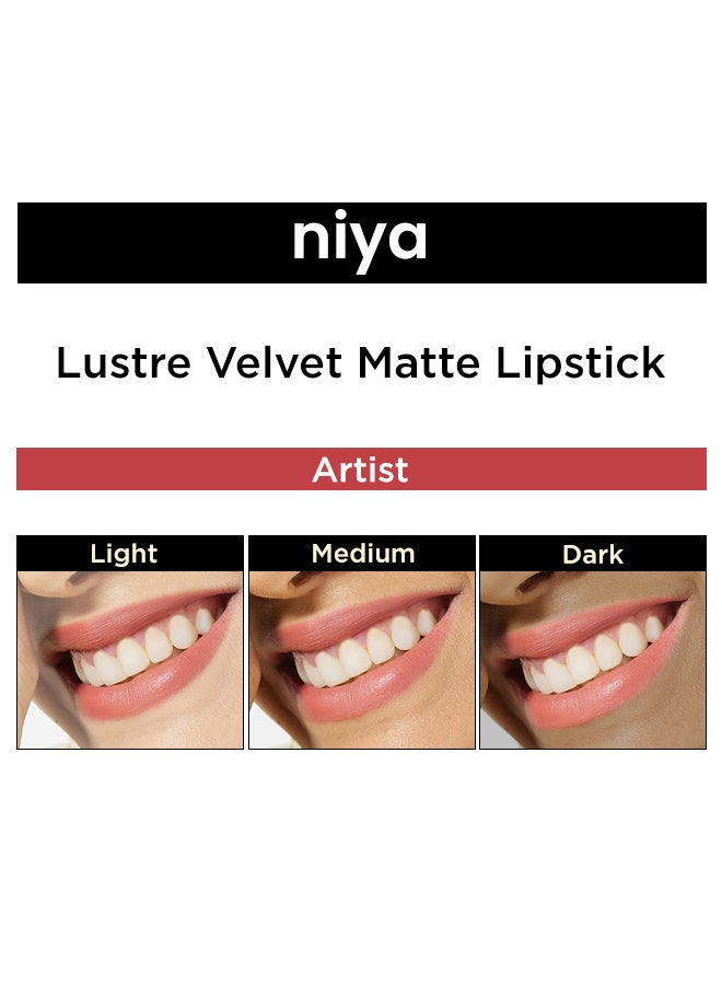 Niya - Lustre Velvet Matte Lipstick Classic - Image 1