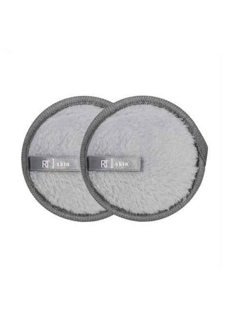 2-Piece Reusable Makeup Remover Pads Assorted