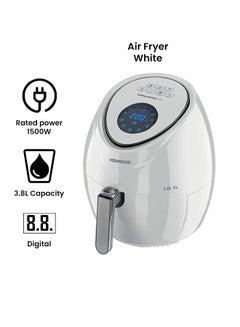 KENWOOD Digital Air Fryer XL With Rapid Hot Air Circulation For Frying,Grilling,Broiling,Roasting,Baking And Toasting 3.8 L 1500 W HFP30 / HFP30.000WH White  - Image 2