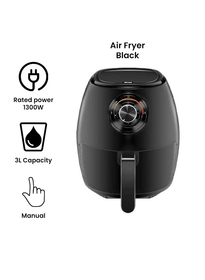 KHIND Air Fryer 3 L 1300 W ARF35 Black  - Image 2