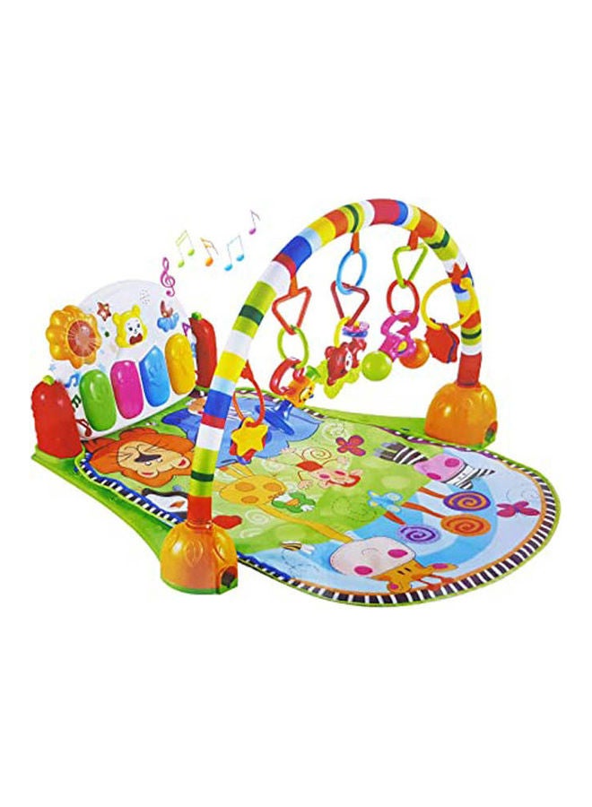 Baby Playmat Intelligent Piano Gym Play Mat Infant Play Gym Activity Music Mat Multifunctional Kicking, Playing Piano Gym Piano Body-Building Gym