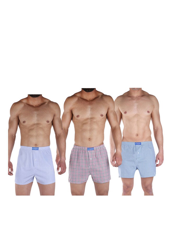 embrator Weave Boxer 3 Pack Multicolour