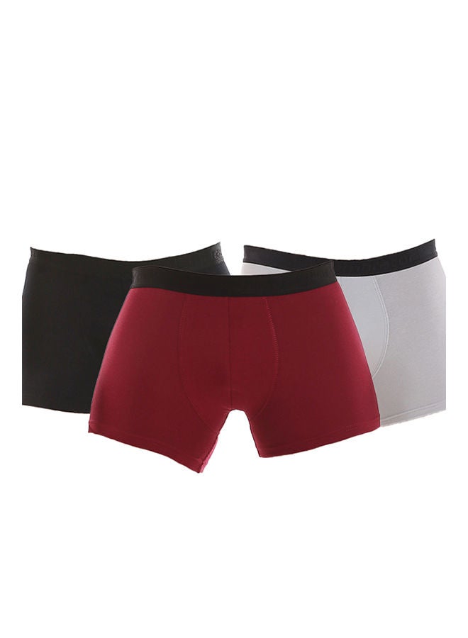 embrator - Cotton Boxers Pack Of 3 Multicolour - Image 1