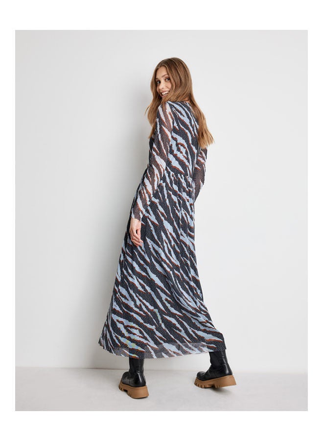 GERRY WEBER Maxi Dress With Tiger Print Multicolour  - Image 3