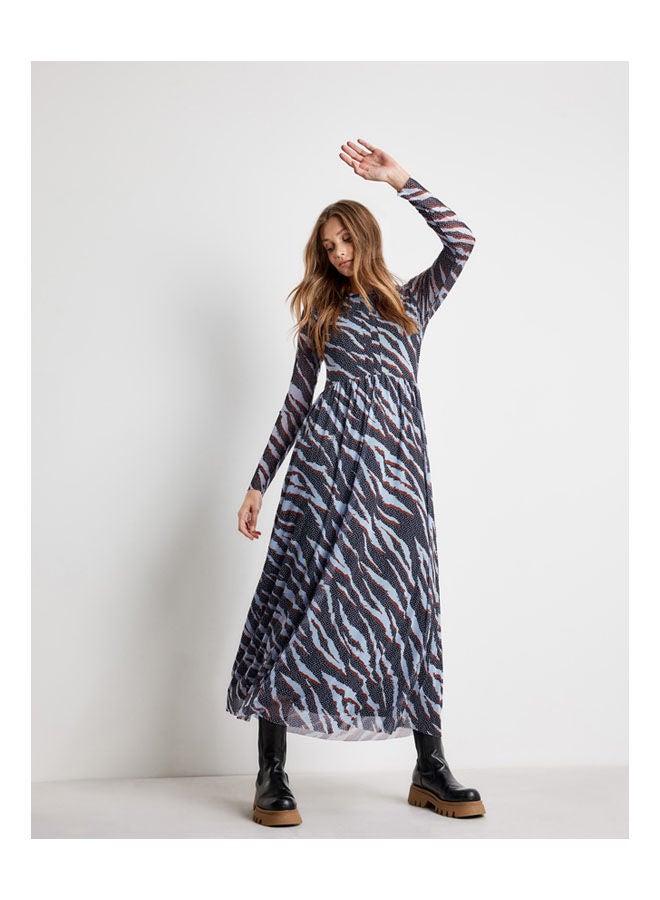GERRY WEBER Maxi Dress With Tiger Print Multicolour  - Image 2