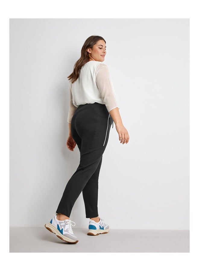 GERRY WEBER Tracksuit Bottoms With Zip Pockets Black  - Image 2