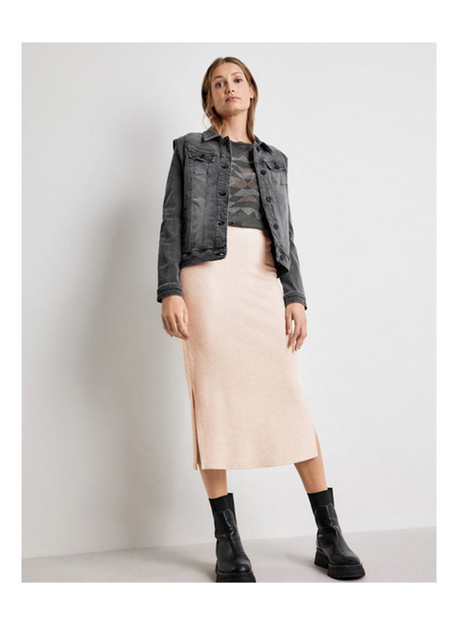 GERRY WEBER Denim Jacket With Accentuated Shoulders Grey  - Image 1