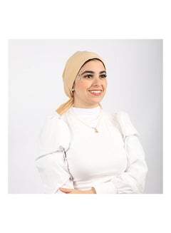 Casual Plain-Basic hijab Beige