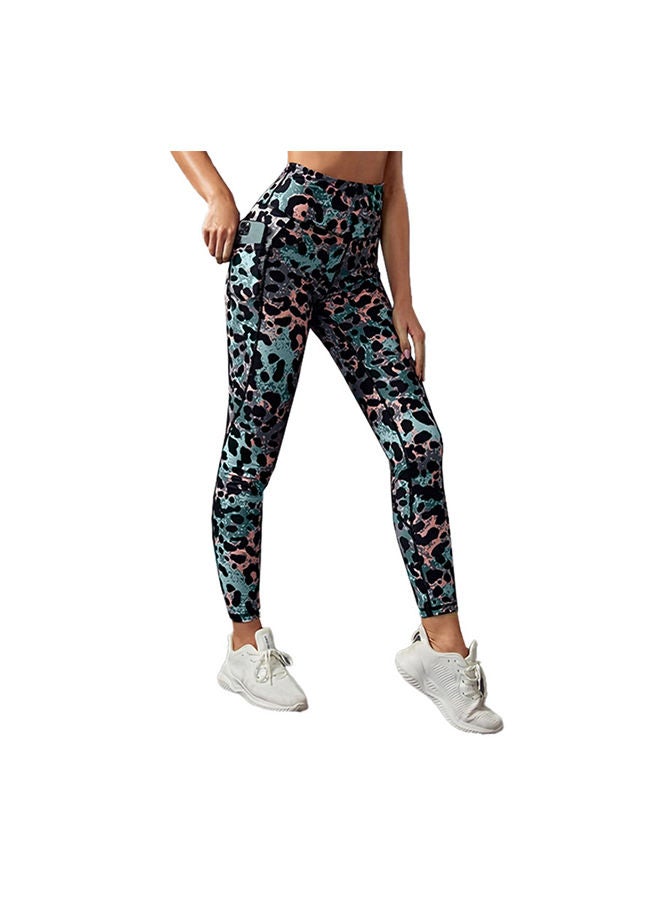 Nileton Sports Leggings  With Pocket Multicolour - Image 1