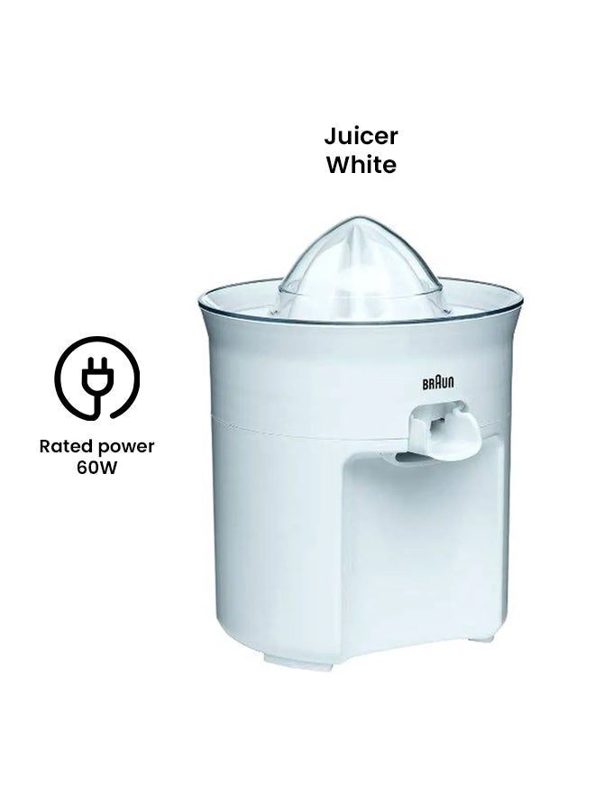BRAUN Tribute Collection Juice Extractor 60 W CJ3050 White  - Image 2