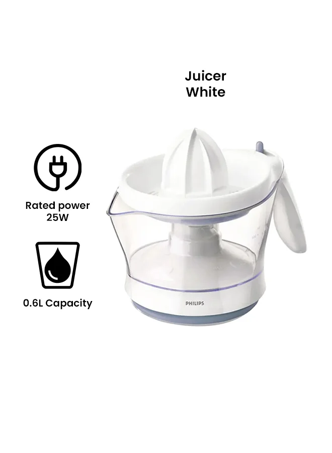 Philips Electric Citrus Press 0.6 L 25 W HR2744 White