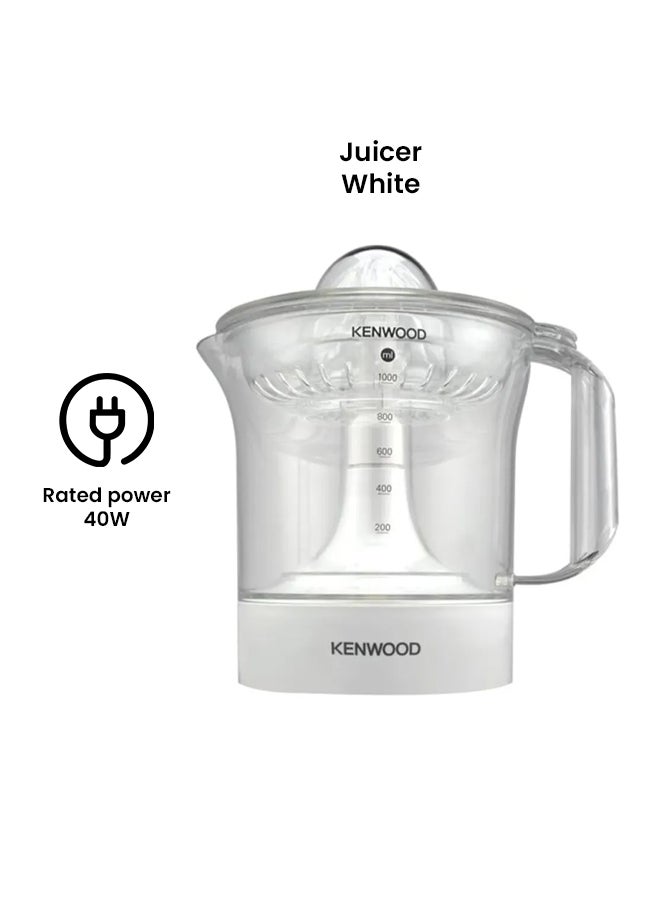 كينوود عصارة للفواكه الحمضية 40.0 W JE280 أبيض - Image 2