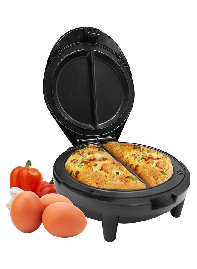 GEEPAS - Non Stick Omelette Maker Black - Image 1