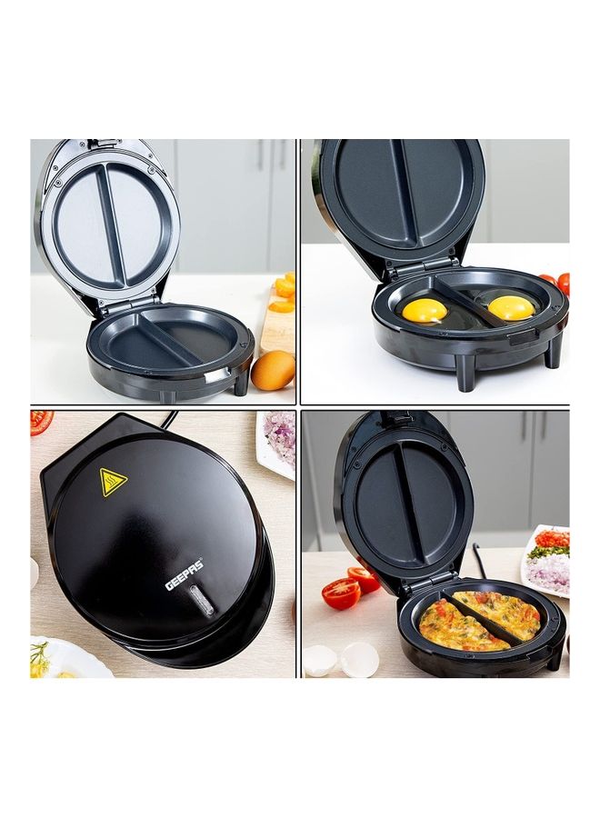 GEEPAS - Non Stick Omelette Maker Black - Image 1