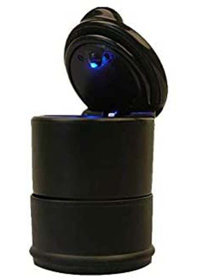Generic Ashtray With  Led Light Indicator Portable Bling Smokeless Cylinder Cup Holder For Most Vehicles,  - Image 1