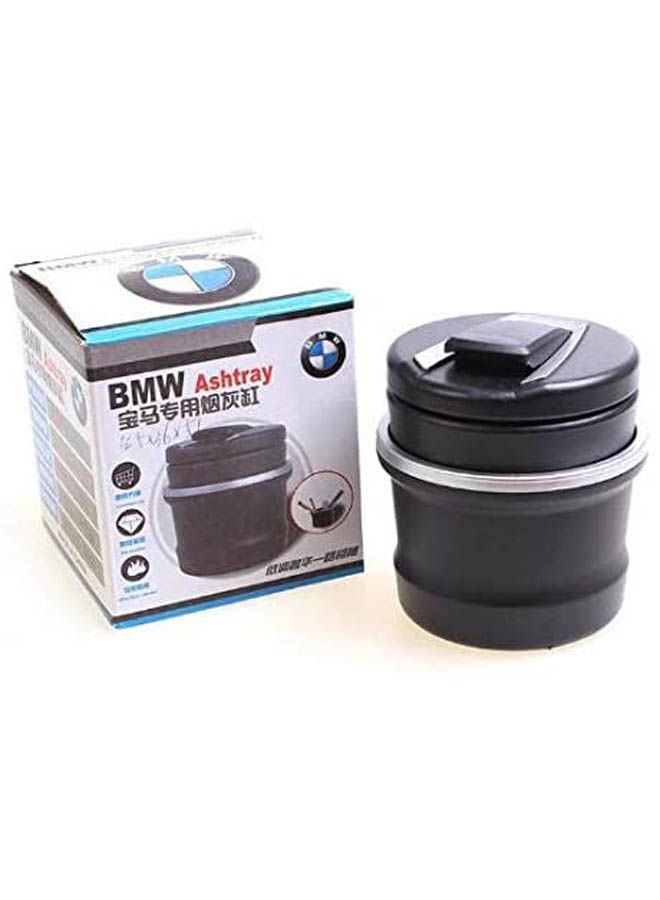 Generic Portable Detachable Car Ashtray Cigarette Smoke Cup Storage Holder with Blue LED Light for BMW 