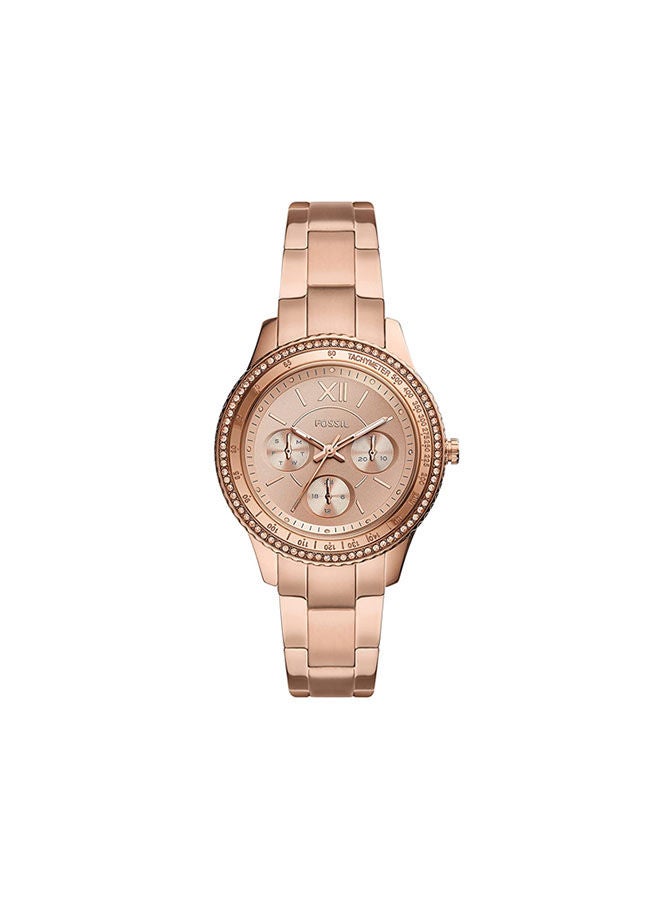FOSSIL - Women's Stainless Steel Chronograph Watch ES5106 - Image 1