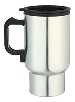 Car Electric Warmer Mug 12V Silver