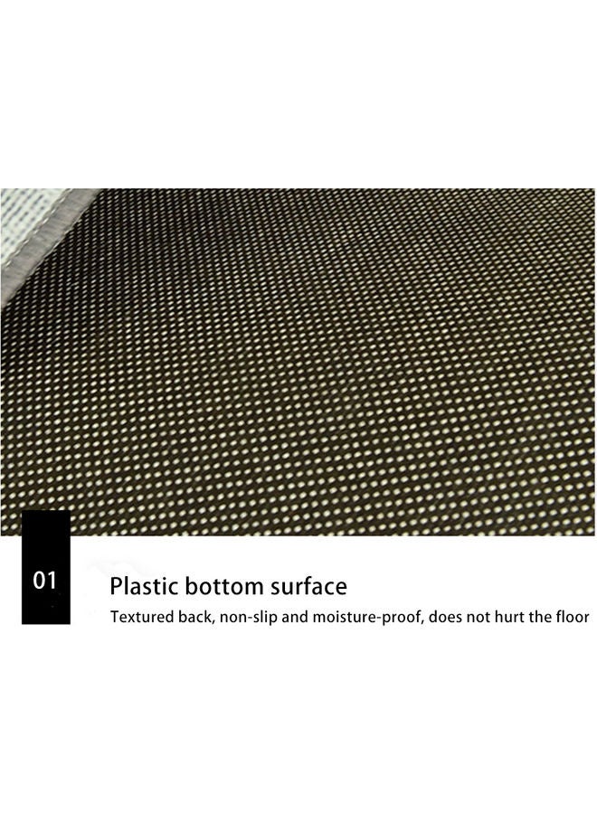 GOOTOY - Rectangular Soft Touch Carpet Fabric Blue 200x300cm - Image 1
