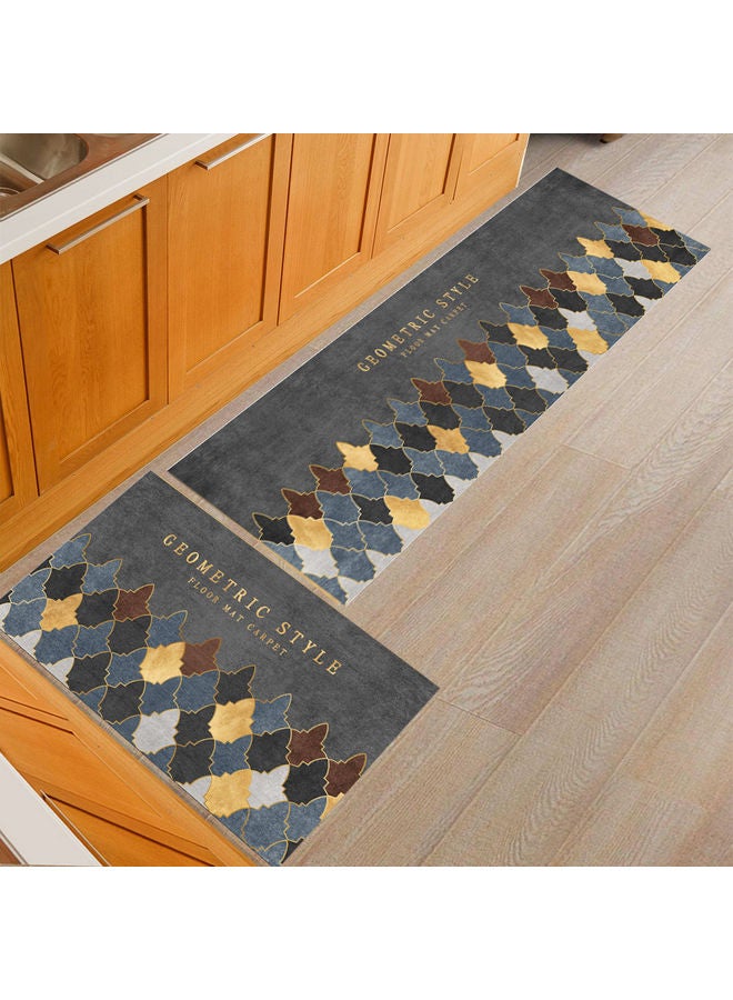 GOOTOY 2-Piece Kitchen Floor Mat Grey 40 x 60cm  - Image 3