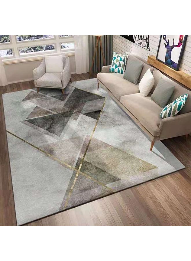 GOOTOY Modern Dining Room Home Bedroom Carpet Floor Mat Polypropylene Multicolour 140 x 200cm  - Image 1