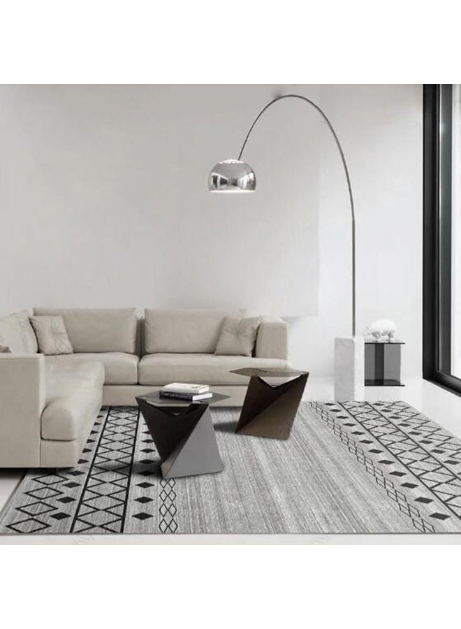 GOOTOY Rectangular Soft Touch Carpet Grey 200 x 300cm  - Image 1