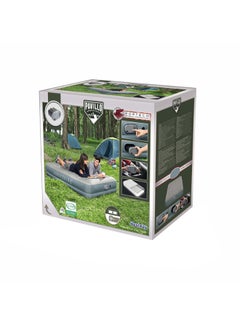 AlwayzAire Fortech Airbed Queen Rechargeable Dual Pump 203x152x46cm