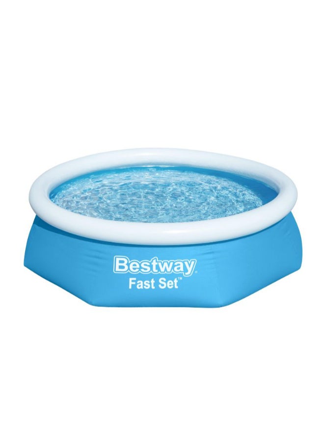 Bestway Inflatable Fast Set Pool 244x61x244cm - Image 1