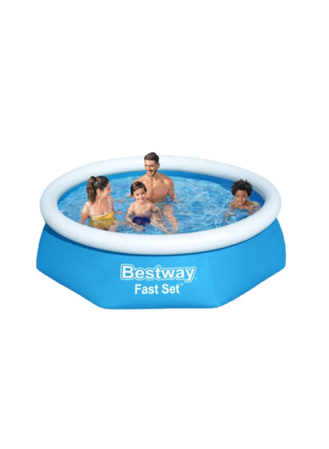 Bestway Inflatable Fast Set Pool 244x61x244cm - Image 2