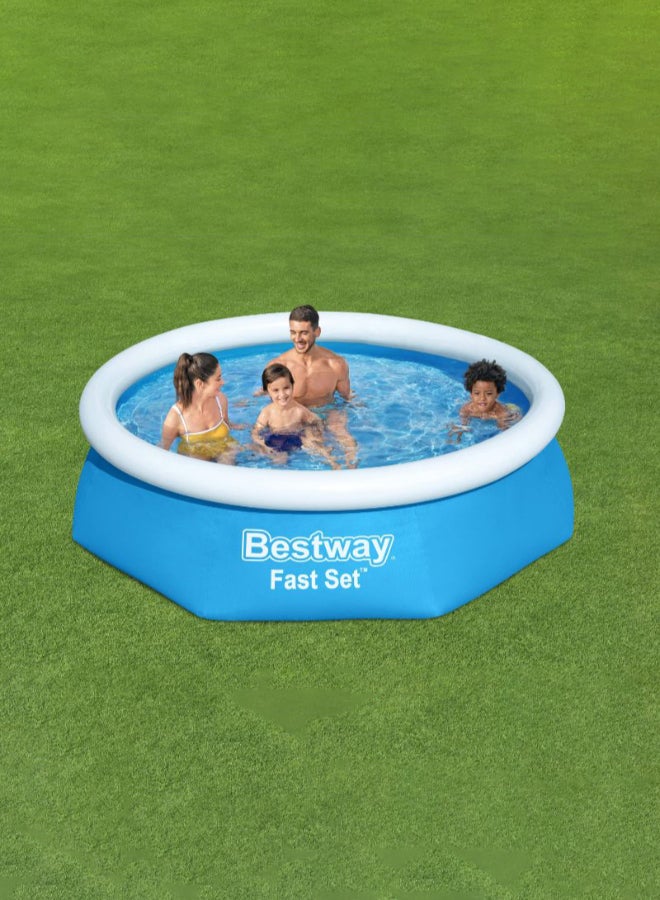 Bestway Inflatable Fast Set Pool 244x61x244cm - Image 5
