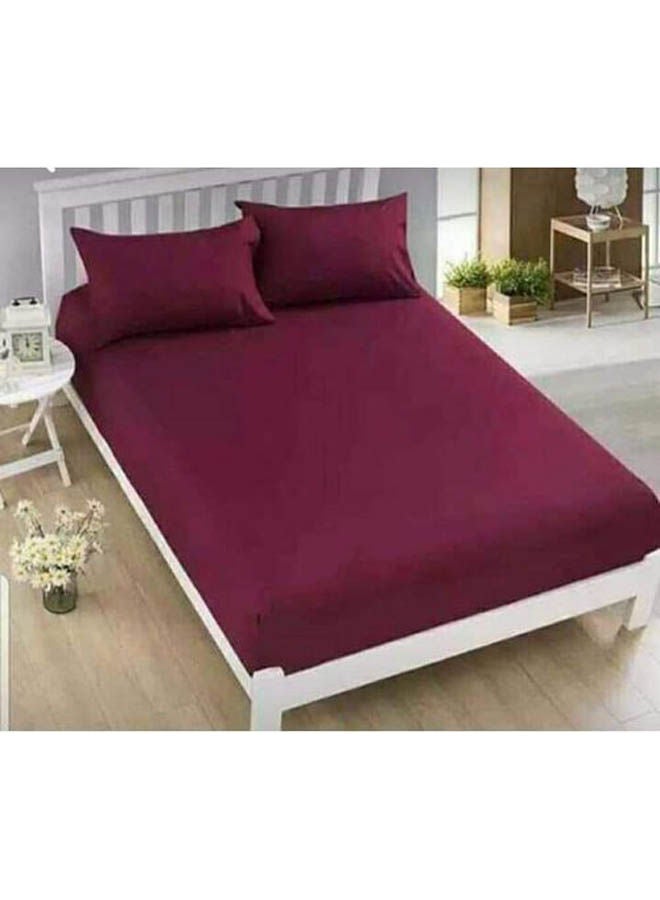 Protective Cotton Bed Sheet Set  3 Pcs Cotton Kashmir 160x200cm