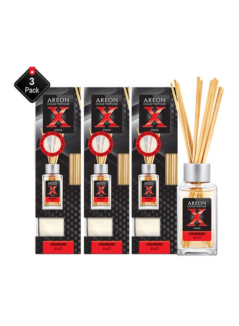 مجموعة من 3 عطور منزلية فراولة