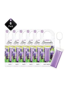 أريون Pack Of 6 Anti Moth Lavender Purple 4.5ml 