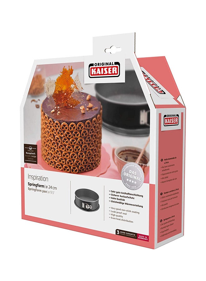 كايزر صينية خبز إنسبيريشن بجوانب قابلة للفك أسود 24Ø³Ù†ØªÙŠÙ…ØªØ± - Image 4