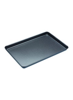 MASTERCLASS Crusty Baking Cookie Tray Grey 39x27cm  - Image 1