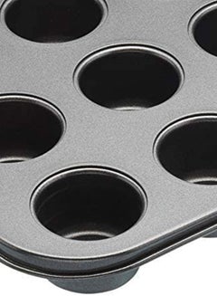 MASTERCLASS Mini Cheesecake Loose Base Pan Black 27x35.5cm  - Image 4