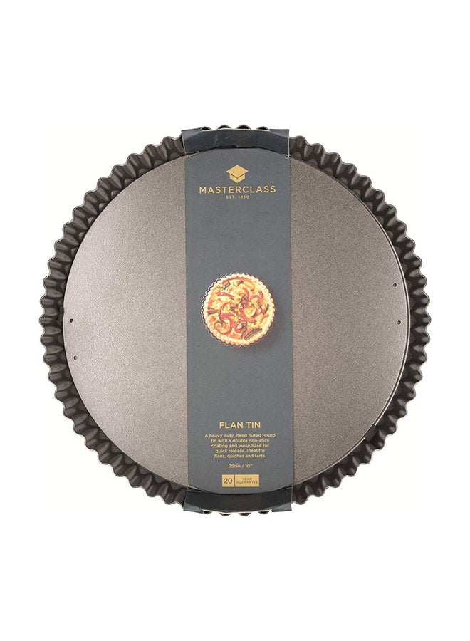 ماستر كلاس صينية محززة الحواف لإعداد فطيرة الكيش مزوّد بقاعدة قابلة للفك أسود 25Ø³Ù†ØªÙŠÙ…ØªØ± - Image 4