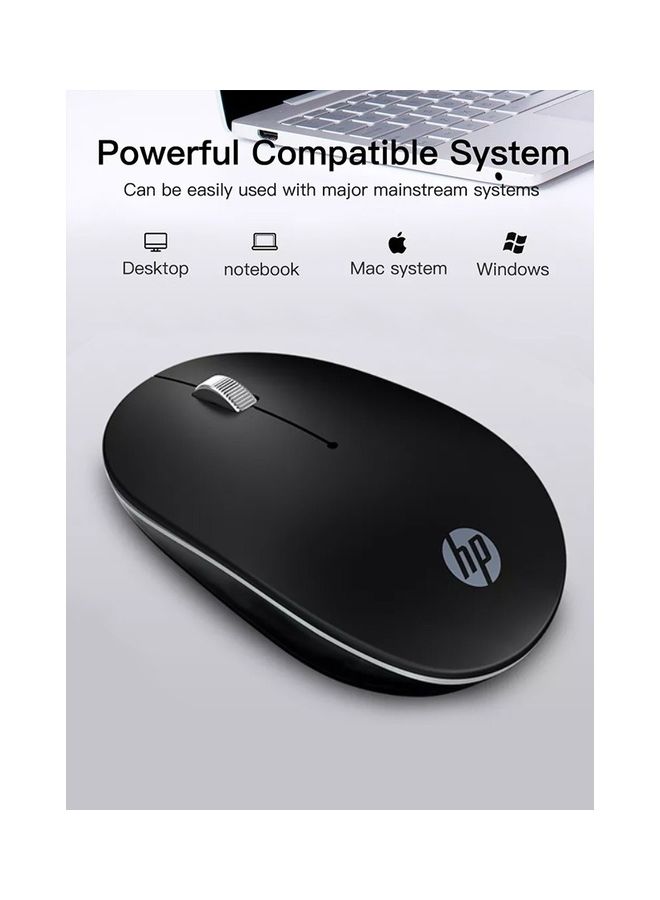 HP S1500 Wireless Mouse Black  - Image 3