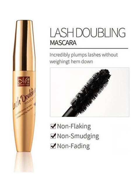Gold Metallic Mascara For Long - Lumpy Lashes -01 Black