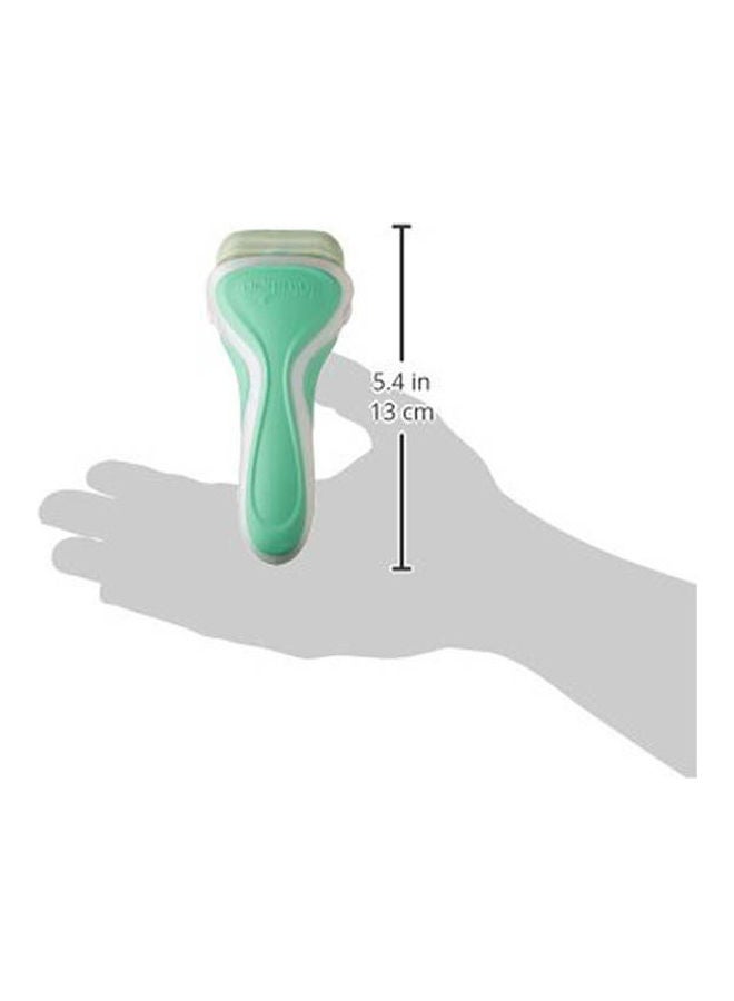 schick Intuition Kit 2, Sensitive Care White-green  - Image 3