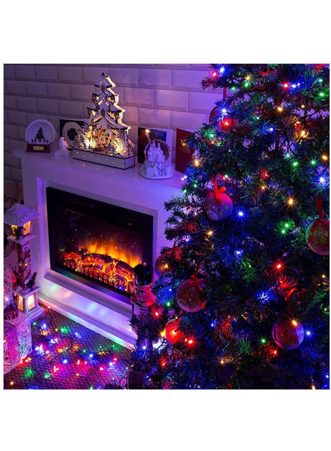 Generic Christmas LED Flashing Light Christmas Tree Decorations Multicolour 10meter 