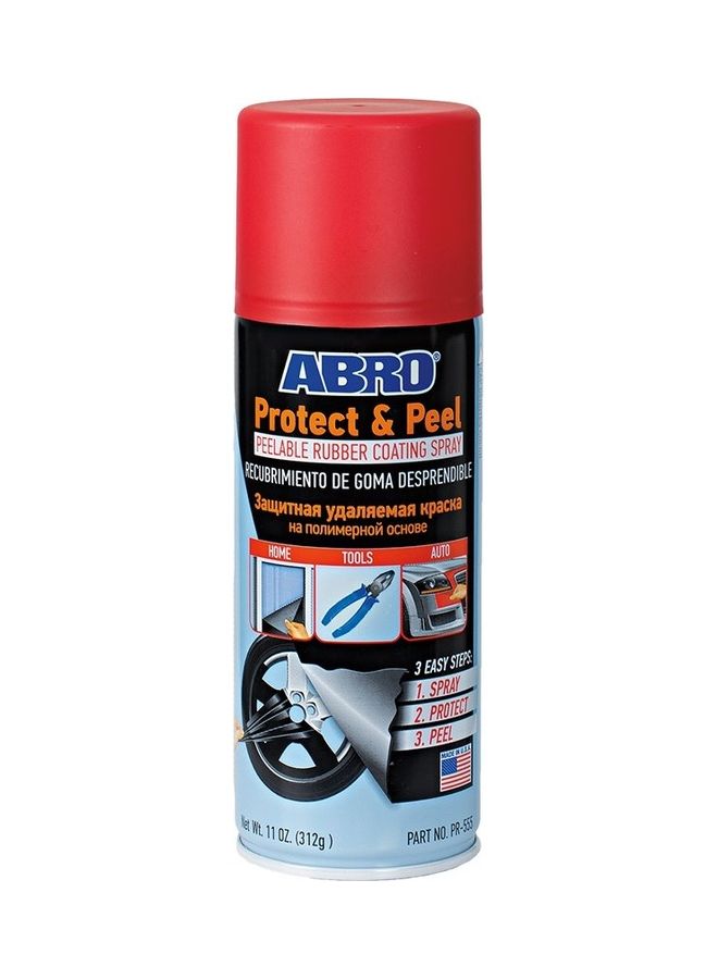 Abro Protect and Peel Rubber Coating Red 312g 