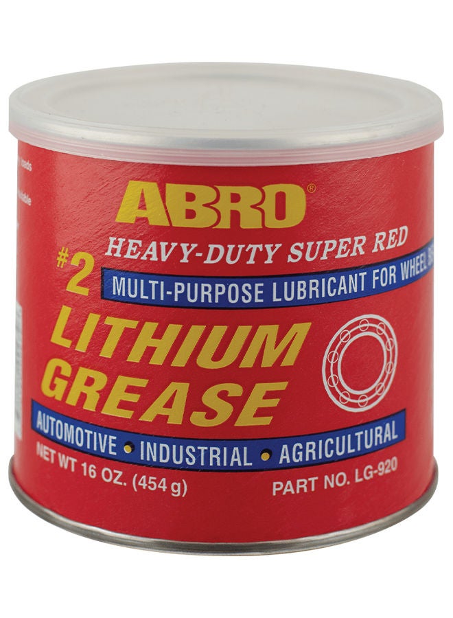 أبرو #2 Super Red Lithium Grease 454gm