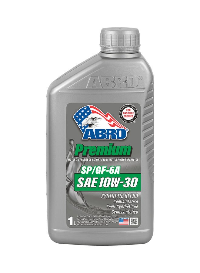 Abro Premium Synthetic Blend 10W-30 1L SP 