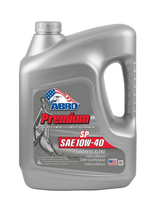 Abro Premium Synthetic Blend 10W-40 4L SP 