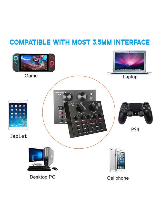 Arabest Live Sound Card Black  - Image 2