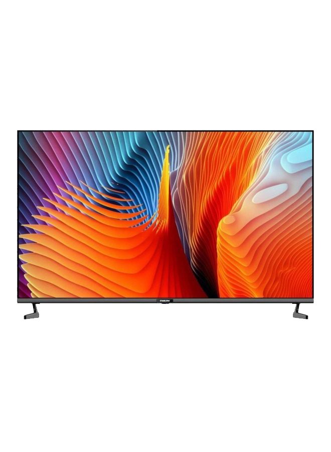 نيكاي تلفزيون LED ذكي بدقة 4K فائقة الوضوح مقاس 55 بوصة NIK55MEU4STN أسود  - Image 1