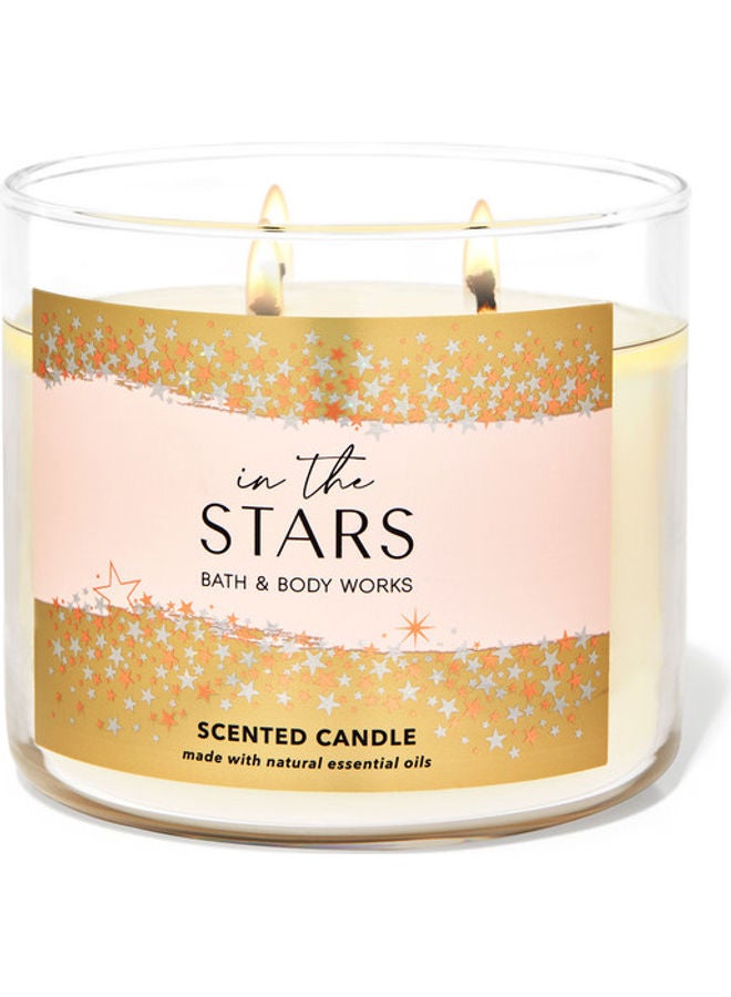 Bath & Body Works In the Stars 3-Wick Candle White 411grams 