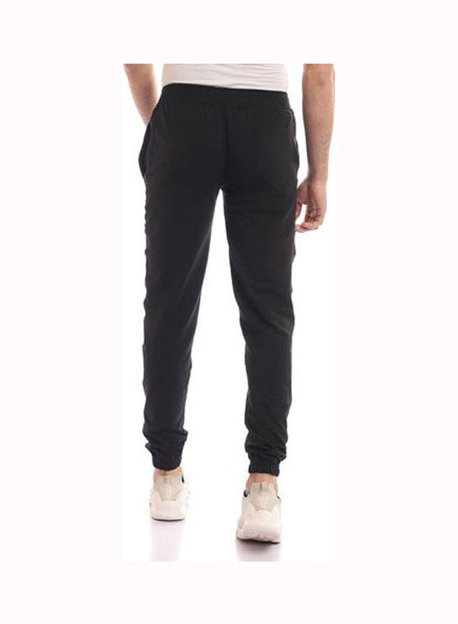 Caesar Casual Basic  Mid-Rise Sweatpants Black  - Image 4