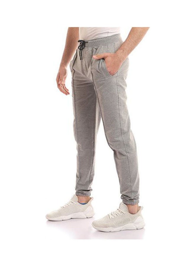Caesar Casual Basic  Mid-Rise Sweatpants Grey  - Image 2